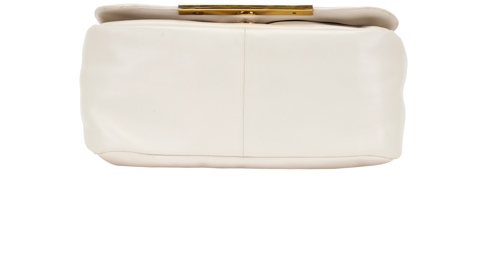 Lisbon Flap Shoulder Bag, &pound;90, Handbags, Beige, Leather, Top view